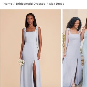 Birdy Grey Ice Blue Maxi Dress